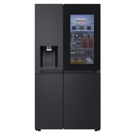 628L InstaView American Plumbed Black Steel