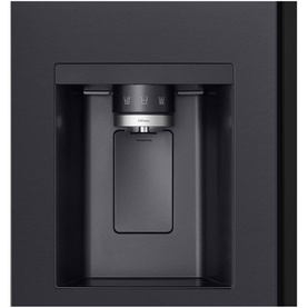 628L InstaView American Plumbed Black Steel