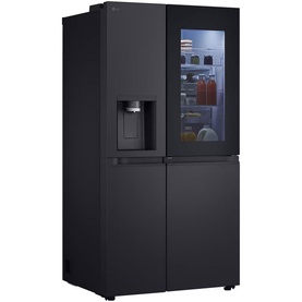 628L InstaView American Plumbed Black Steel