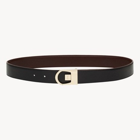 Logo Reversible Leather Belt