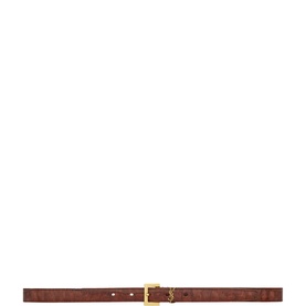 Logo Fine Leather Belt