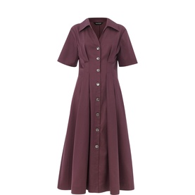 Renee Button Shirt Dress