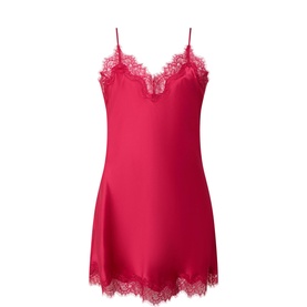 Scarlett Lace Silk Chemise