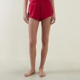 Scarlett Lace Silk Shorts