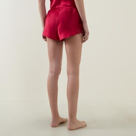 Scarlett Lace Silk Shorts