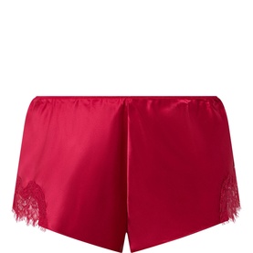 Scarlett Lace Silk Shorts