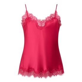 Scarlett Lace Silk Camisole
