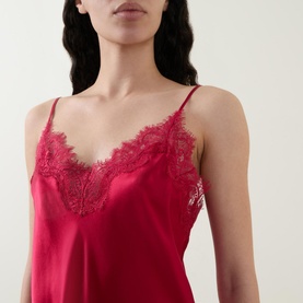 Scarlett Lace Silk Camisole