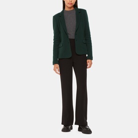 Single-Breasted Slim-Fit Blazer