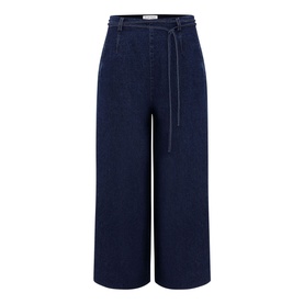 Aubrielle Cropped Wide Leg Jeans