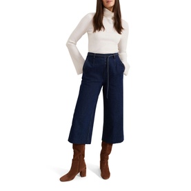 Aubrielle Cropped Wide Leg Jeans