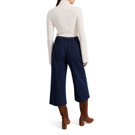 Aubrielle Cropped Wide Leg Jeans