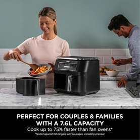 4-in-1 Dual Zone 7.6L Air Fryer
