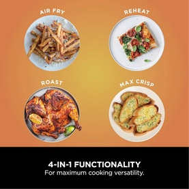 4-in-1 Dual Zone 7.6L Air Fryer