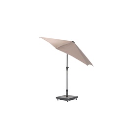 Soldano Parasol & Base Taupe 2.5m