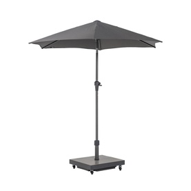 Soldano Parasol & Base Anthracite 2.5m