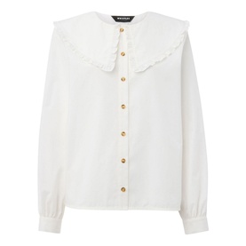Ruffle Collar Blouse