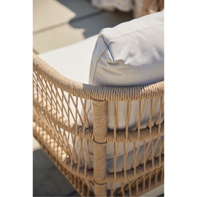 McKinney Dining Lounge Set & Cover Latte Ash