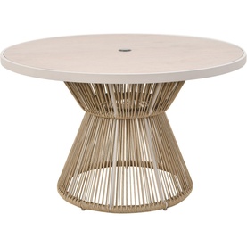 McKinney Dining Parasol Set & Cover Beige