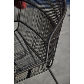 Kingsville Garden Dining Set Graphite Lava 195cm