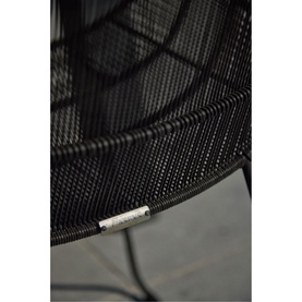 Kingsville Garden Dining Set Graphite Lava 195cm