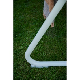 Irvington Garden Double Swing Ivory White Coconut