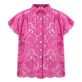 Sea Shell Crochet Shirt