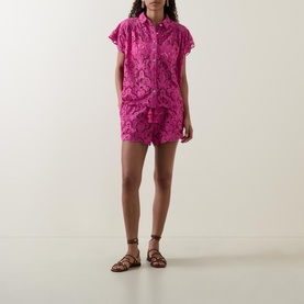 Sea Shell Crochet Shirt