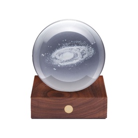 Amber Galaxy Crystal Light