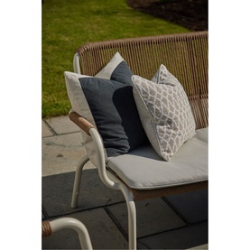 Dover Garden Lounge Set Ivory White Coconut