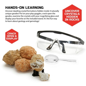 Discovery&trade; Mindblown Geode Excavation Kit