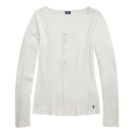 Pony Logo Henley Pyjama Top