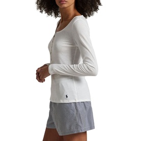 Pony Logo Henley Pyjama Top