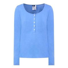 Polo Player Logo Henley Pyjama Top