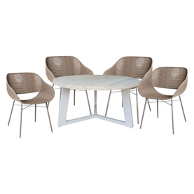 Maxfield Garden Dining Set Linen