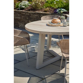 Maxfield Garden Dining Set Linen