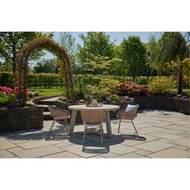Maxfield Garden Dining Set Linen
