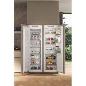 55cm Built In Upright Freezer with No Frost Technology 209L