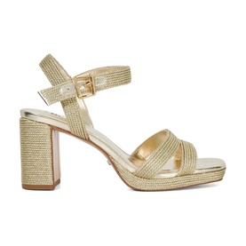 Manifesting Block Heel Sandals