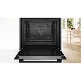 Series 4 Built-in Oven with Added Steam Function 60x60cm Stainless steel