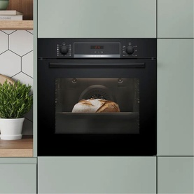 Series 4 Built-in Oven with Added Steam Function 60x60cm Black