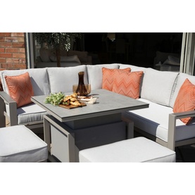 Costa Mini Modular Garden Set & Cover Grey