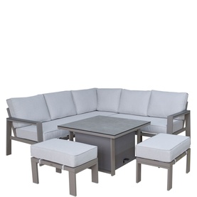 Costa Mini Modular Garden Set & Cover Grey