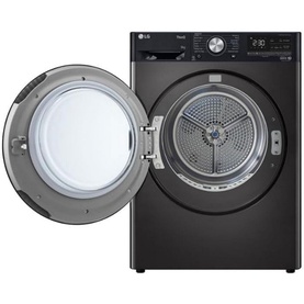 9kg DUAL Inverter Heat Pump&trade; Auto Cleaning Condenser Dryer Black Steel