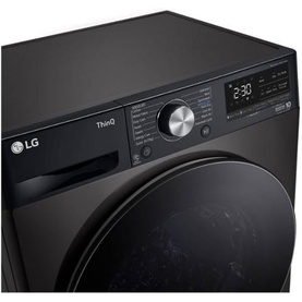 9kg DUAL Inverter Heat Pump&trade; Auto Cleaning Condenser Dryer Black Steel