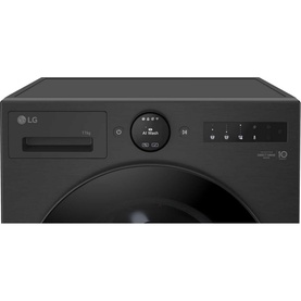 11kg 1400 Spin AI Direct Drive Washing Machine Black