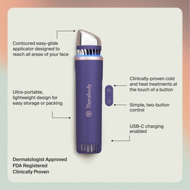 TheraFace Depuffing Wand Indigo