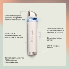 TheraFace Depuffing Wand White