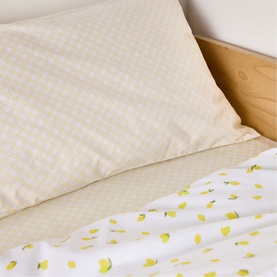 180 Thread Count Lemon Trellis Toddler Pillowcase