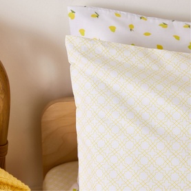 180 Thread Count Lemon Trellis Toddler Pillowcase